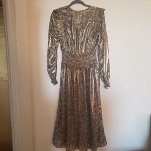 *NWT* Metallic Floral Dress-Various Sizes.
